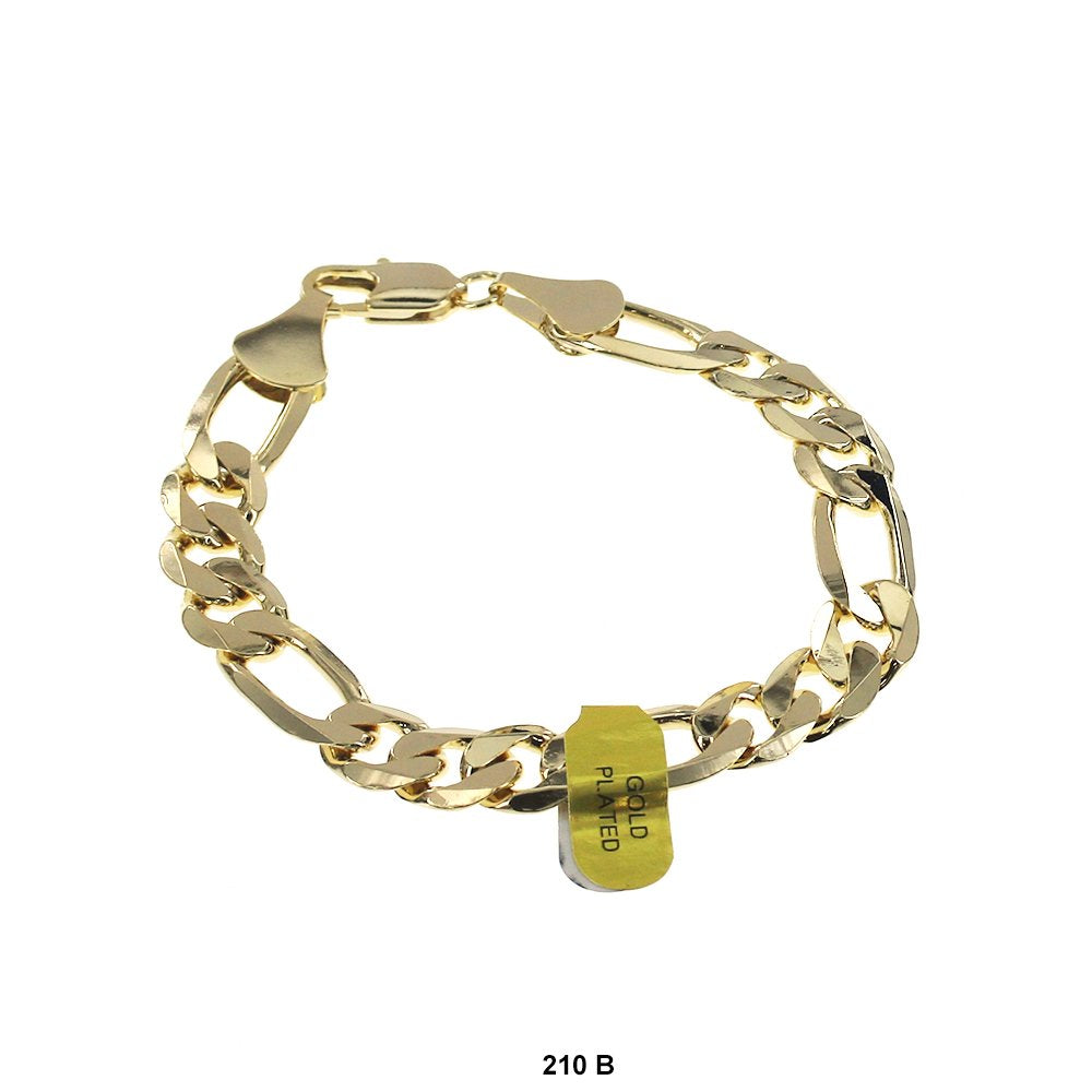 10.1 MM Figaro Bracelet 210 G B