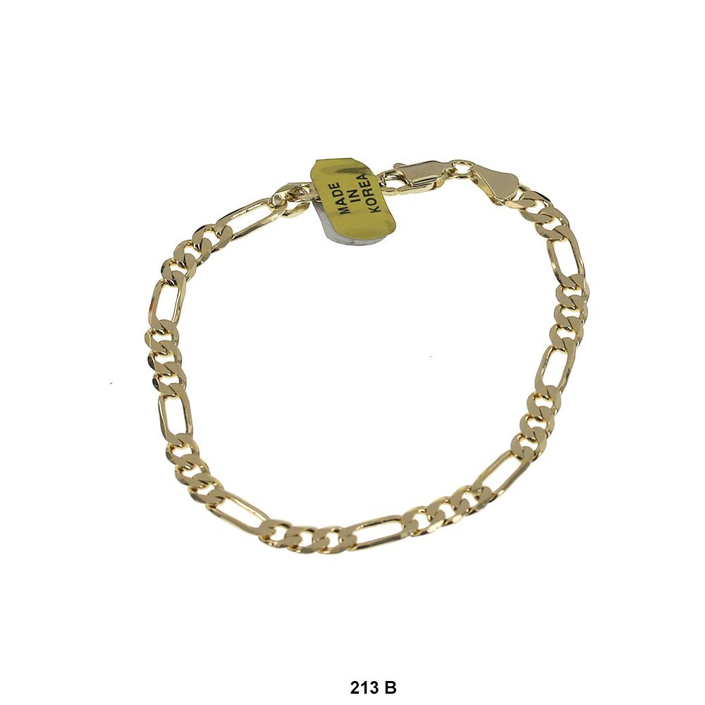 Brazalete Figaro de 4,8 mm 213 G 8" B