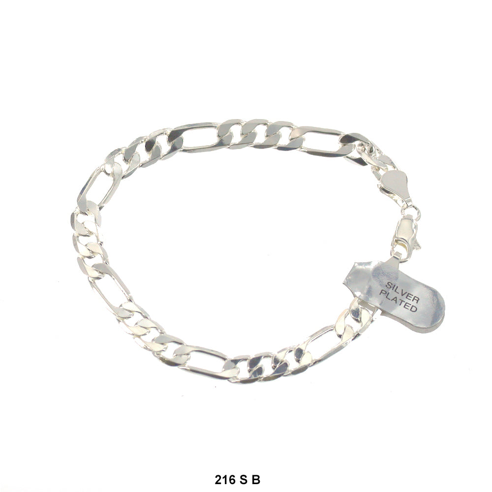 6.5 MM Figaro Bracelet 216 S 8" B