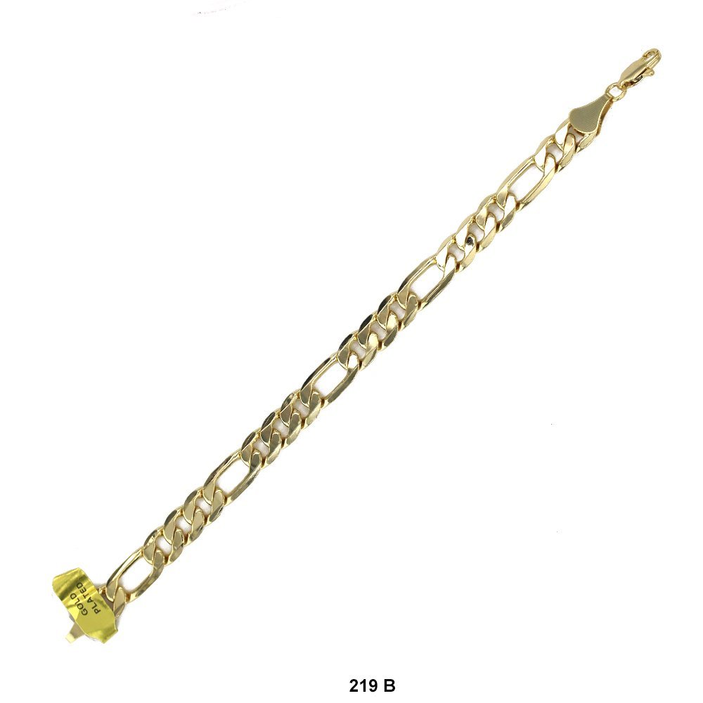 9.5 MM Figaro Bracelet 219 G