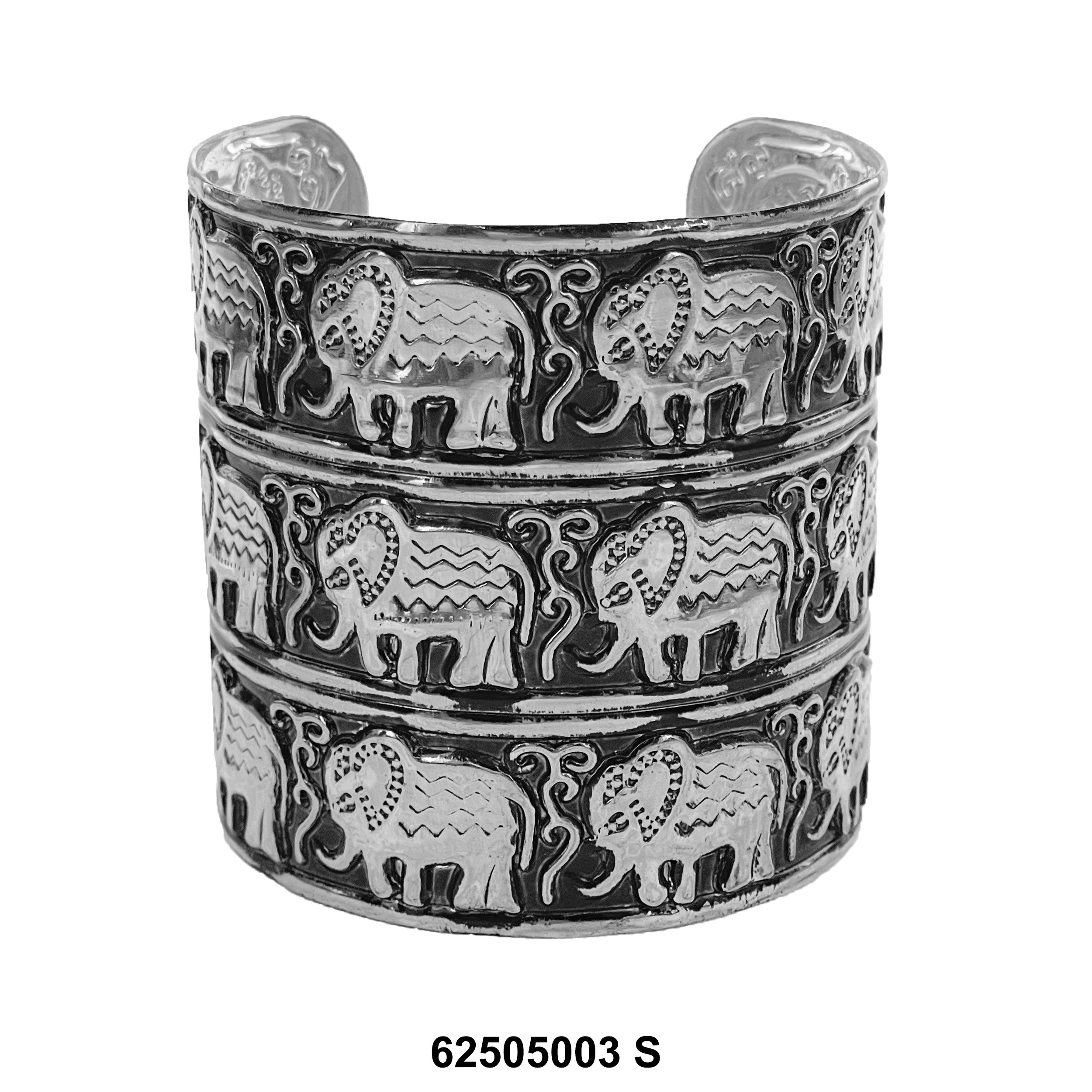 Elephant Cuff Bangle Bracelet 62505003 S