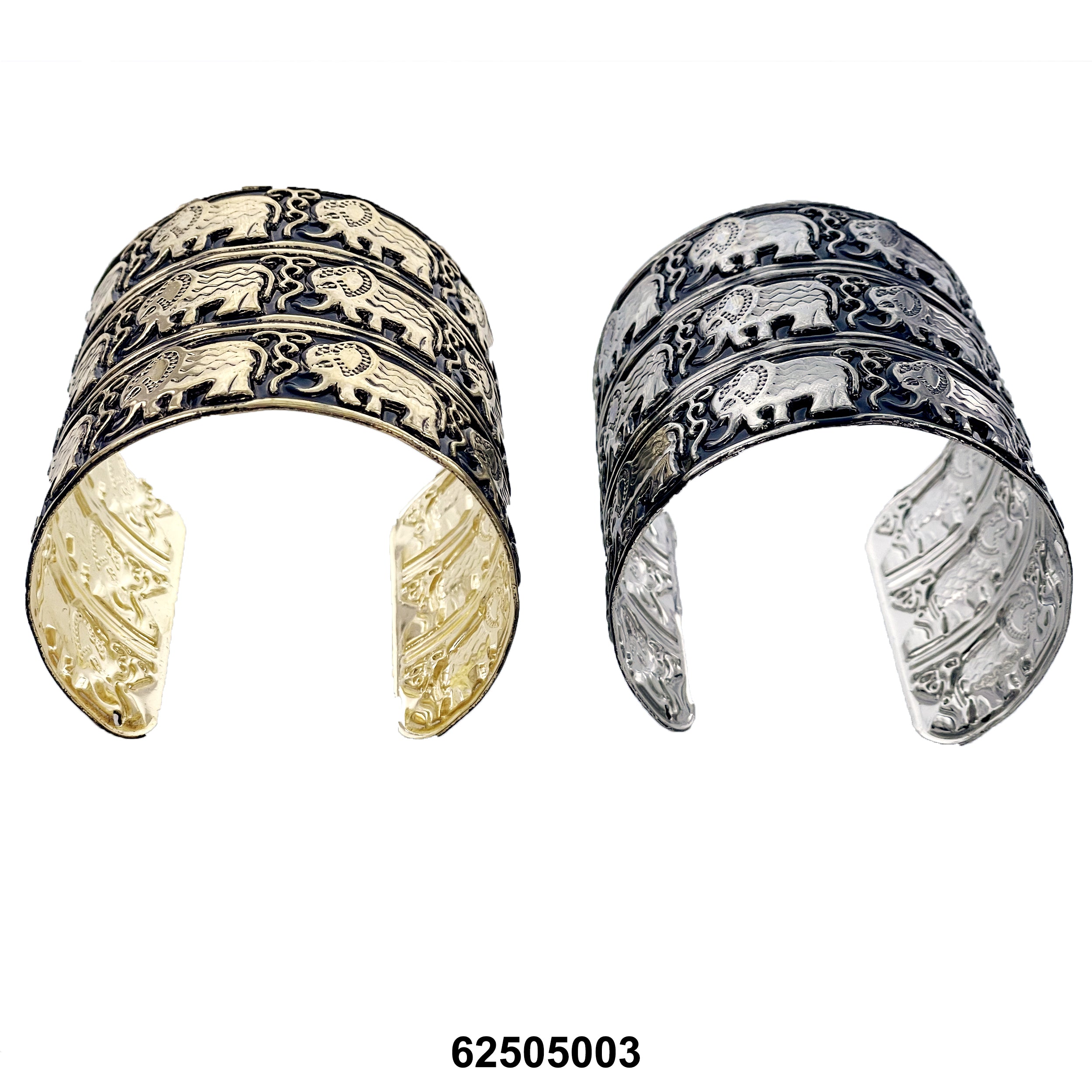 Elephant Cuff Bangle Bracelet 62505003 S