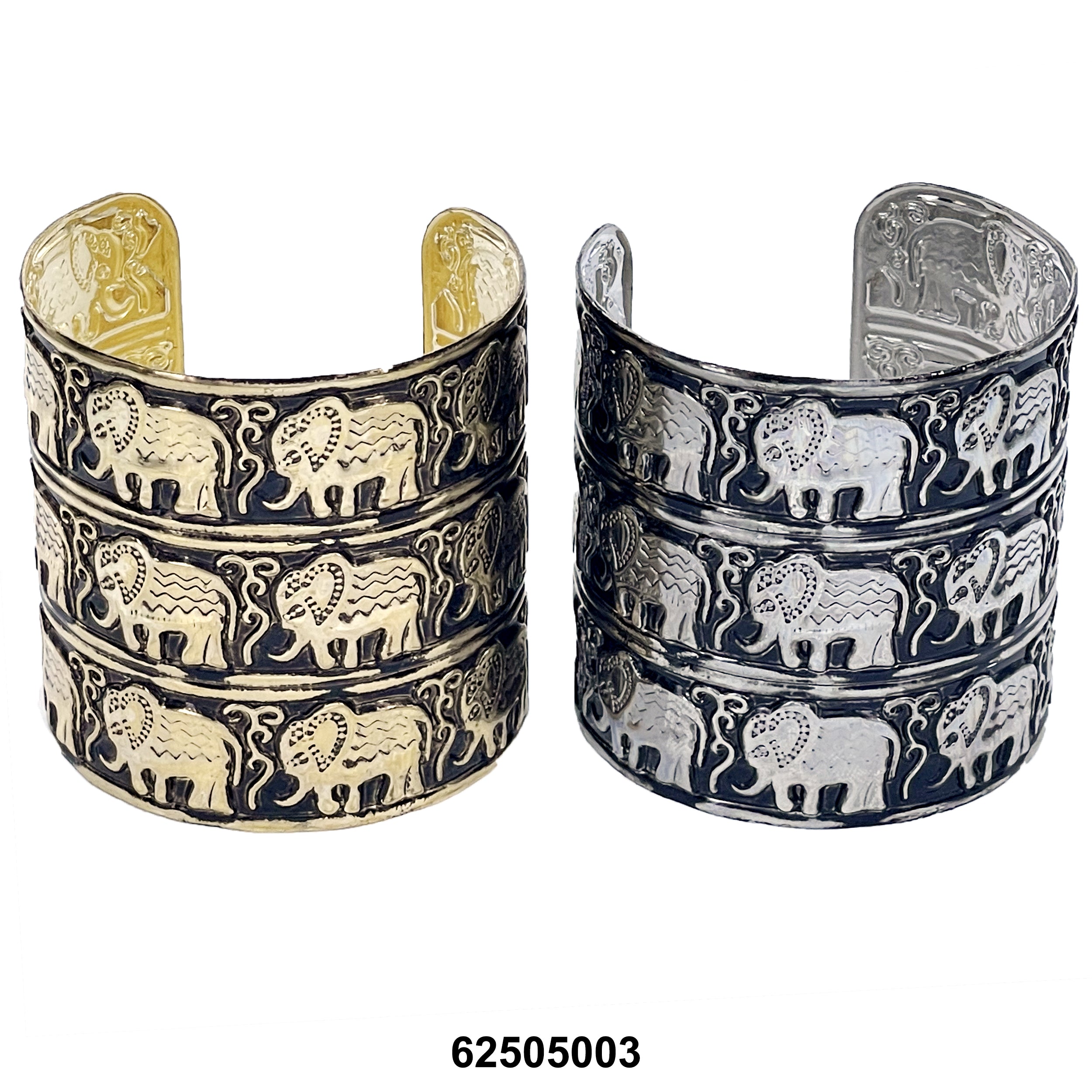 Elephant Cuff Bangle Bracelet 62505003 S