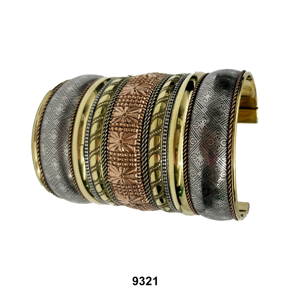 Cuff Bangle Bracelet 9321