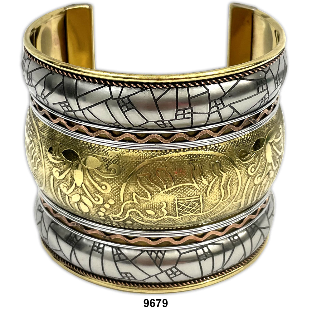 Cuff Bangle Bracelet 9679