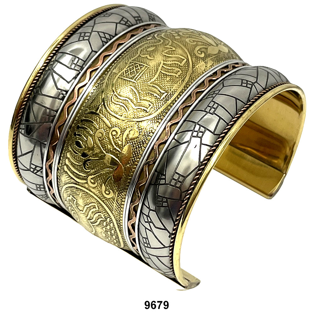 Cuff Bangle Bracelet 9679