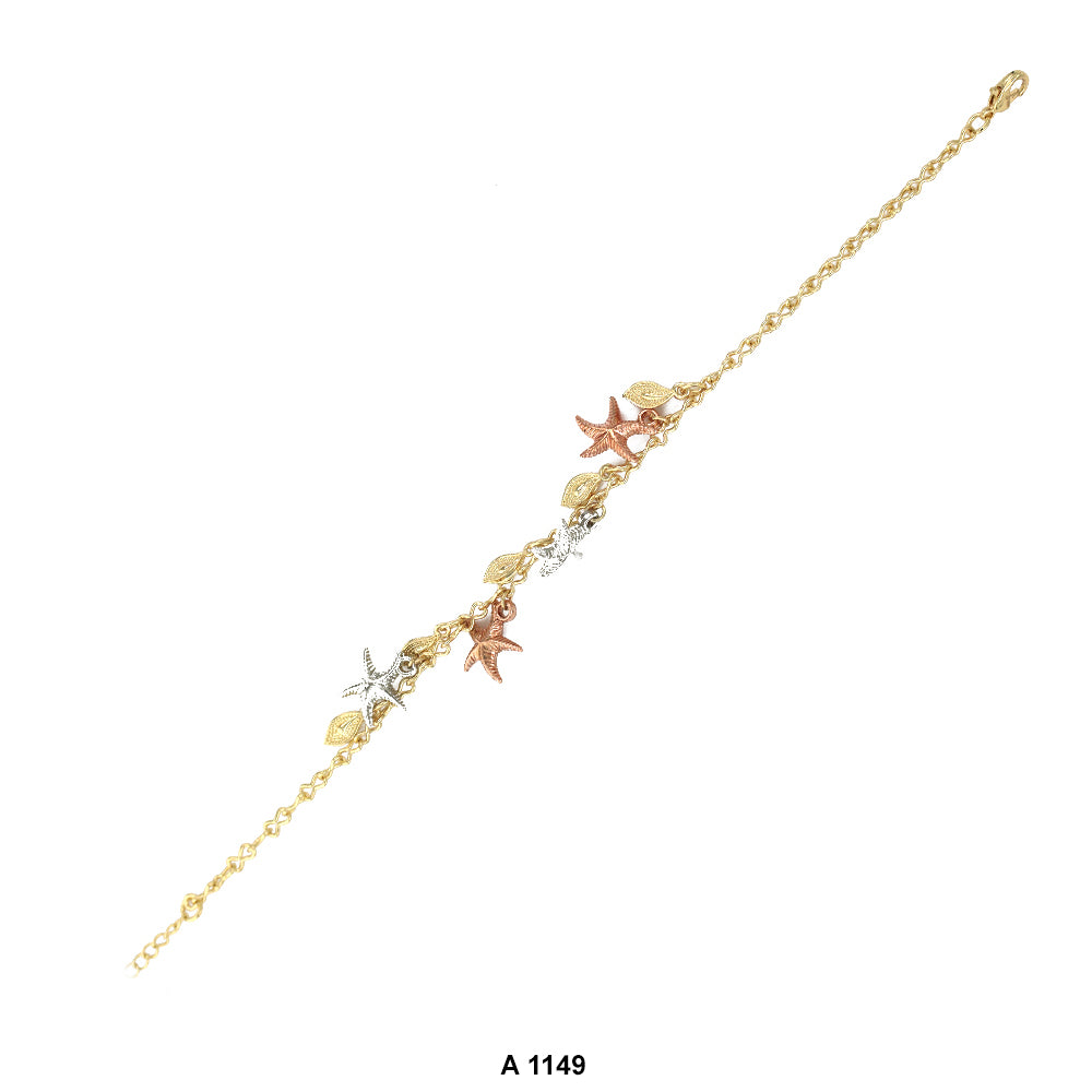 Starfish Anklet A 1149