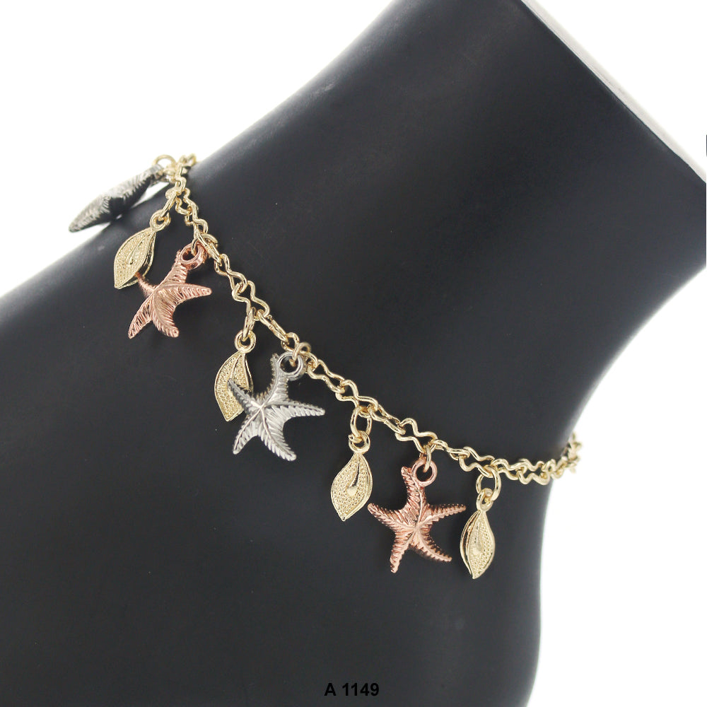 Starfish Anklet A 1149