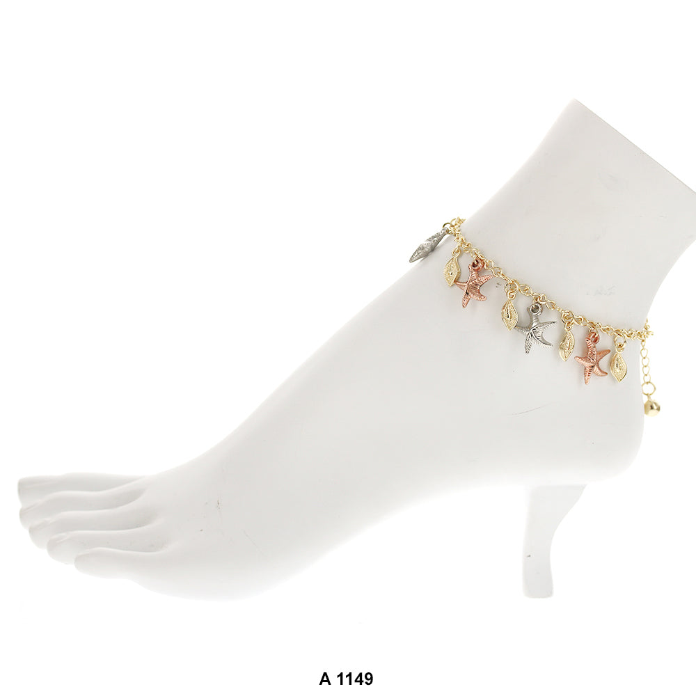 Starfish Anklet A 1149