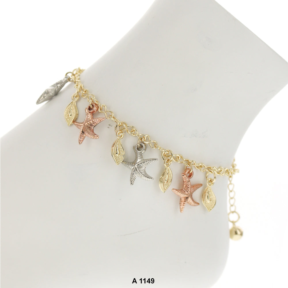 Starfish Anklet A 1149