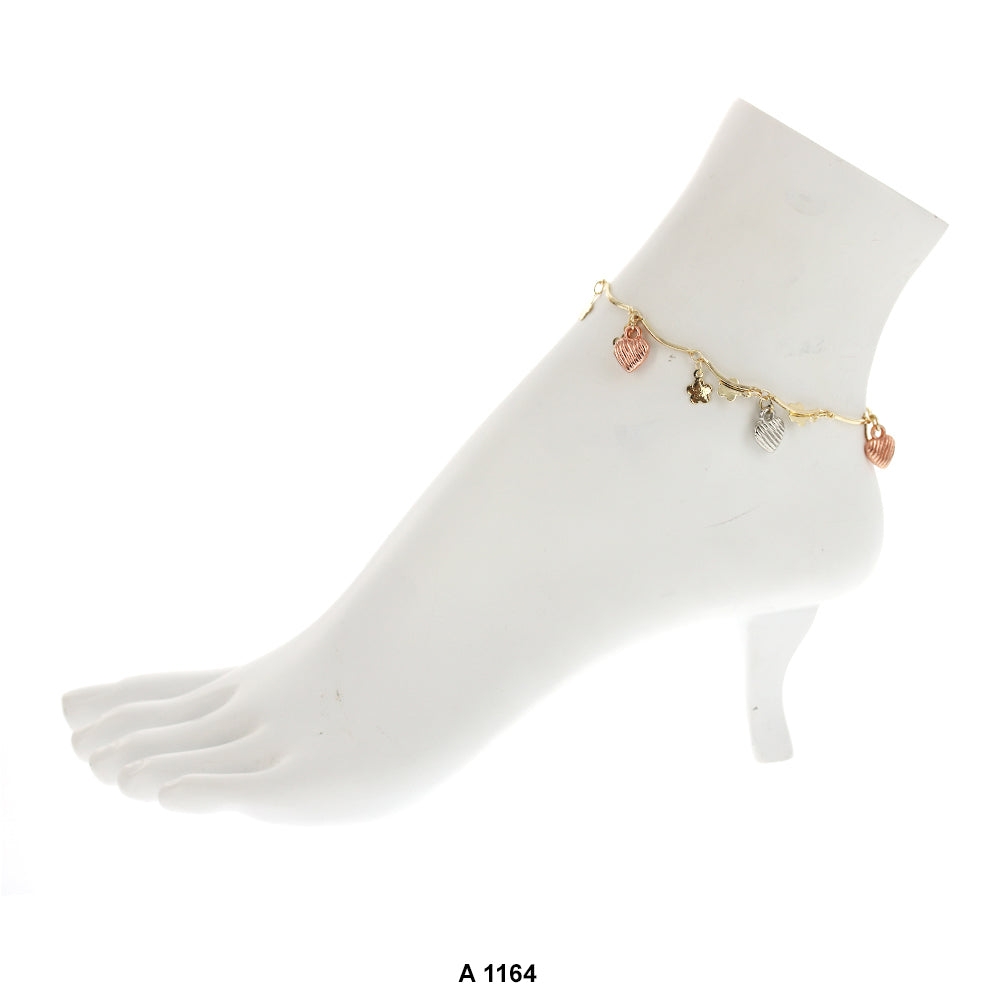 Hearts Anklet A 1164