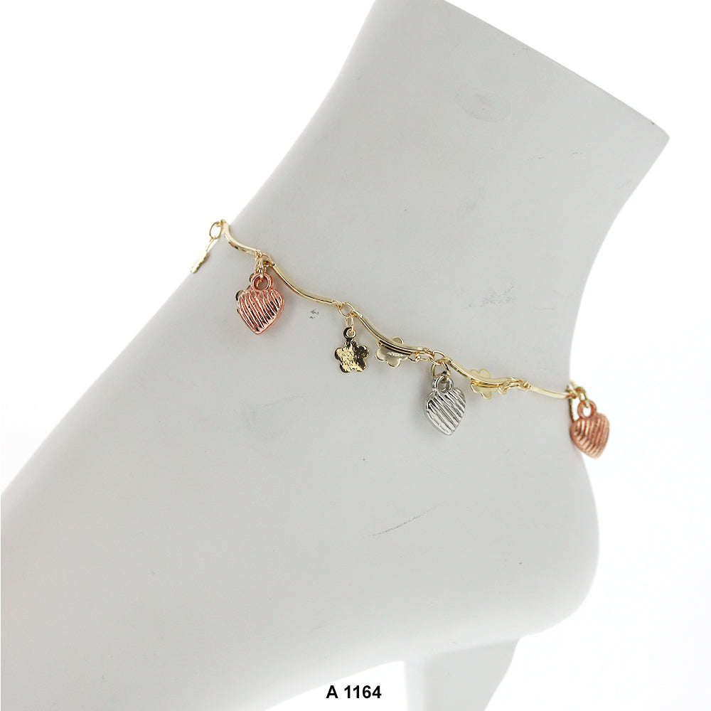 Hearts Anklet A 1164