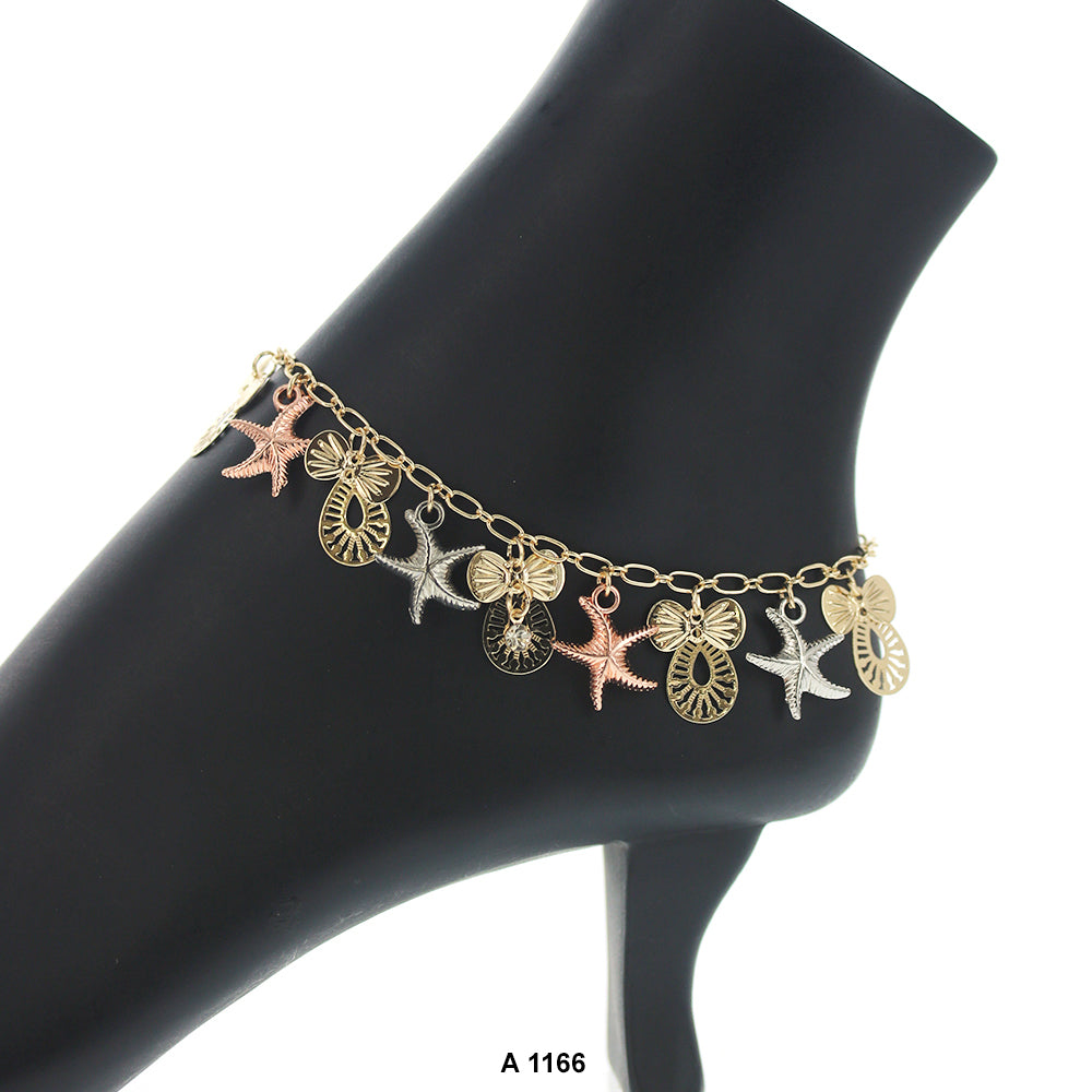 Starfish Anklet A 1166