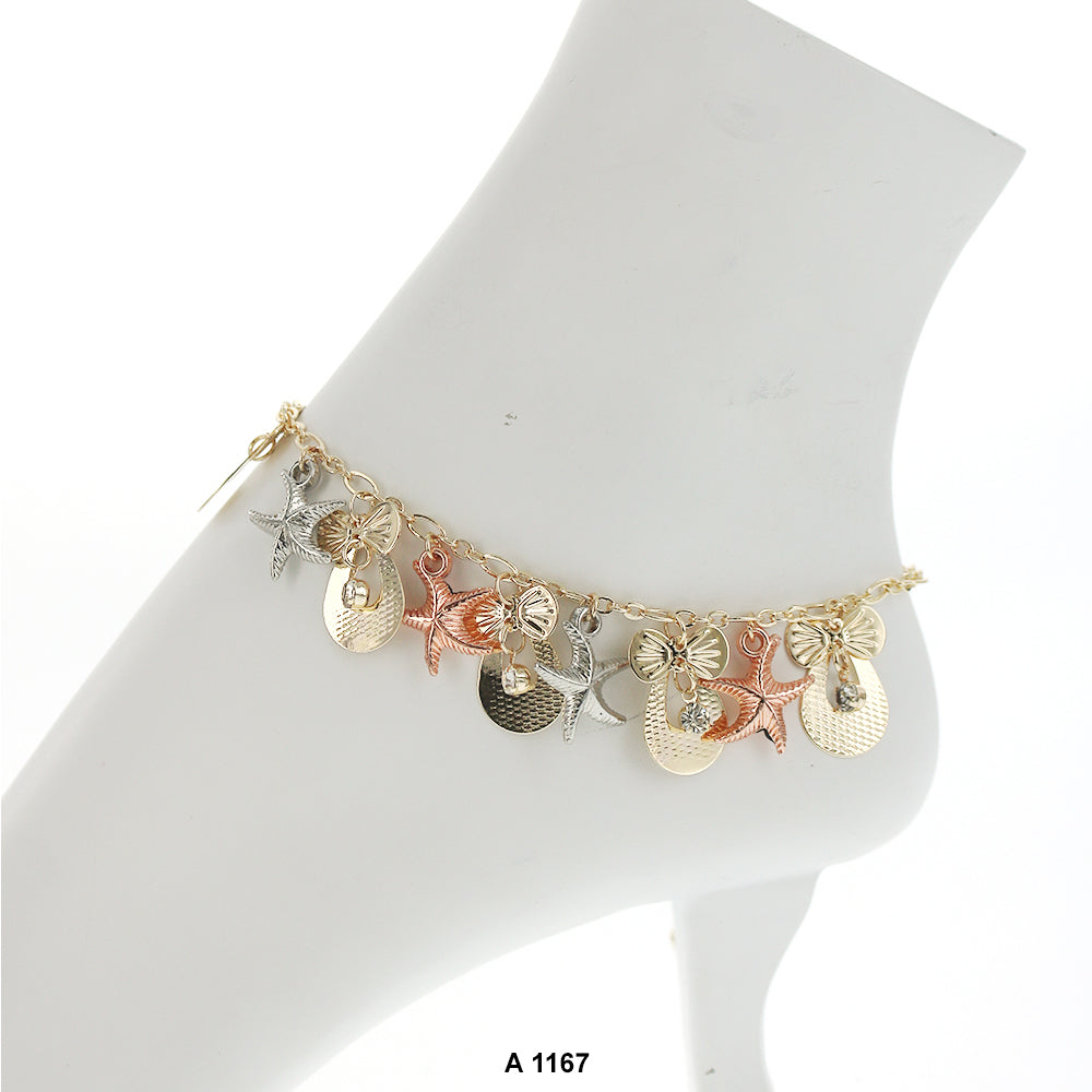 Starfish Anklet A 1167