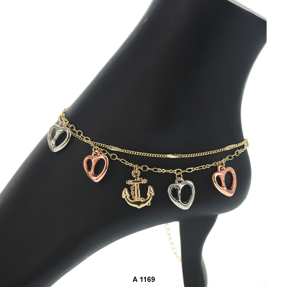 Hearts Anklet A 1169