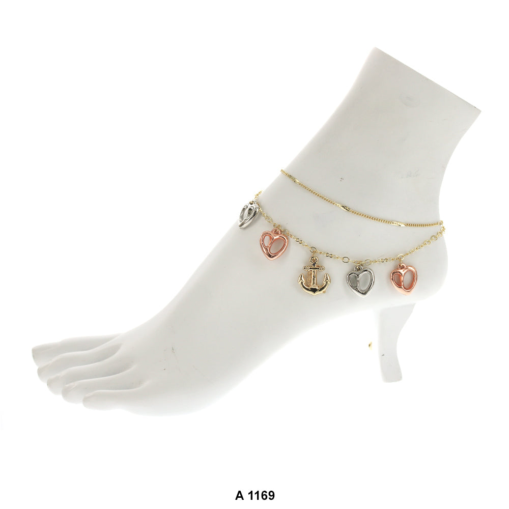 Hearts Anklet A 1169