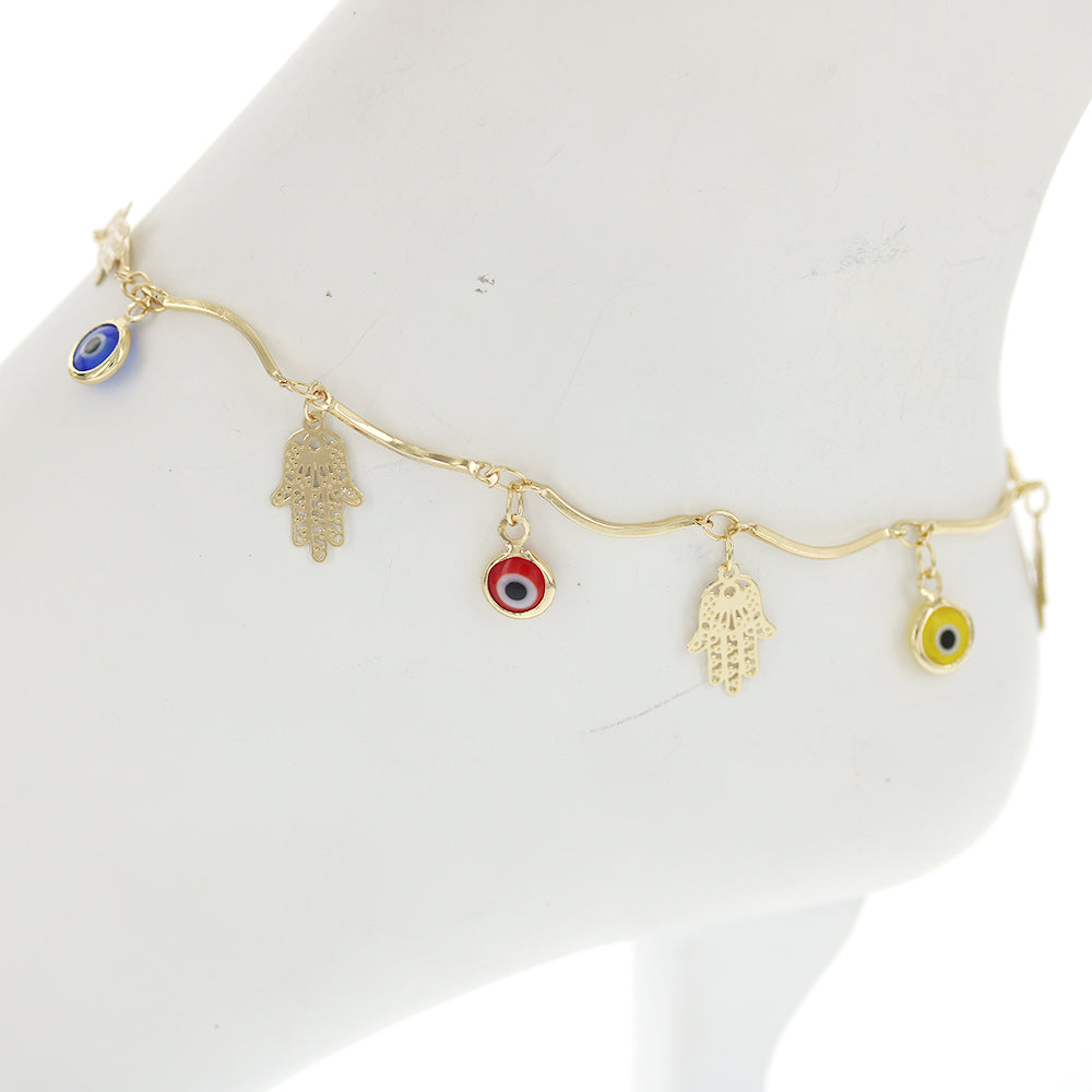 Evil Eye Anklets A 1187