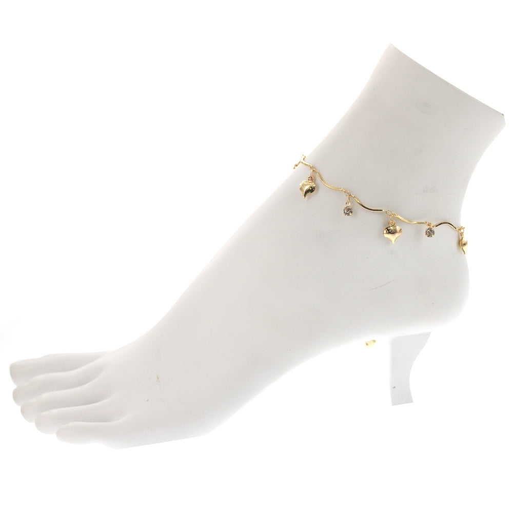 Heart Anklets A 1193