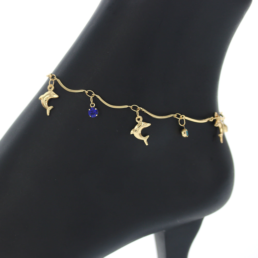 Dolphins Anklets A 1204