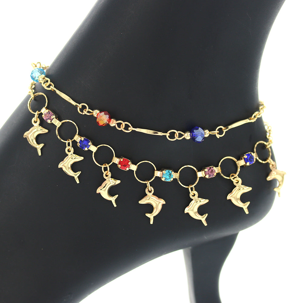 Dolphins Anklets A 1206