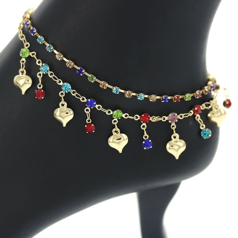 Heart Anklets A 1209