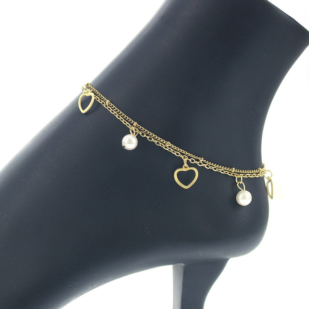 Stainless Steel Anklet A 1235