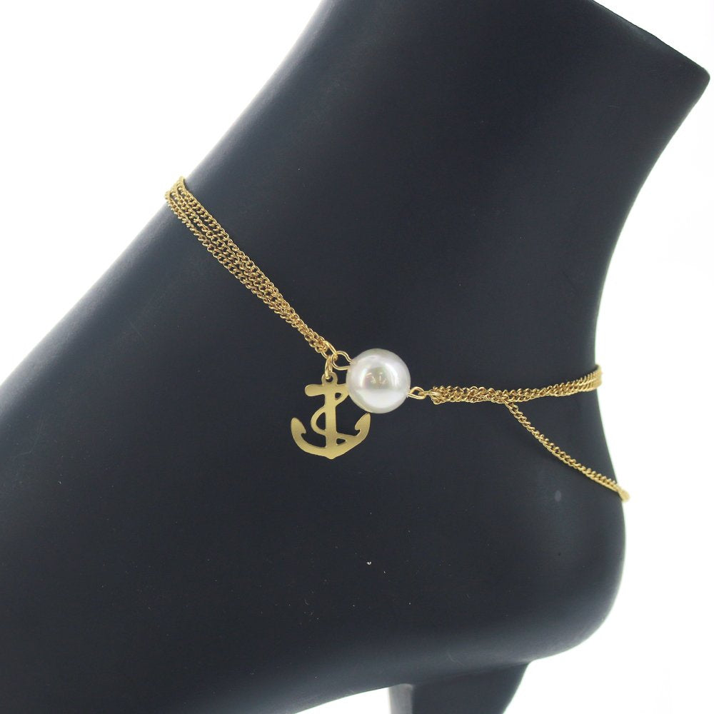 Stainless Steel Anklet A 1237