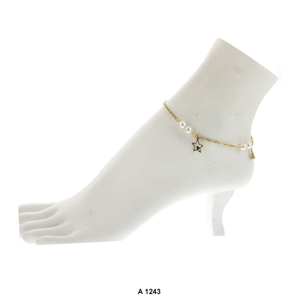 Stainless Steel Anklet A 1243