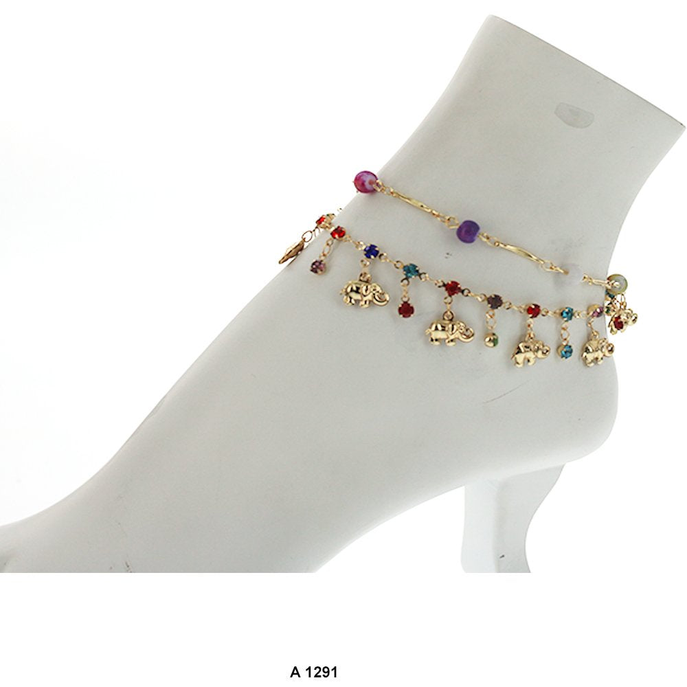 Elephant Anklets A 1291