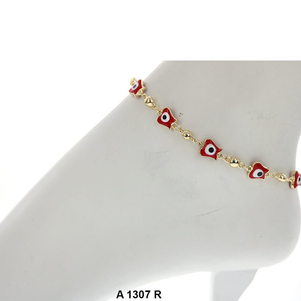 Purse Evil Eye Anklet A 1307 R