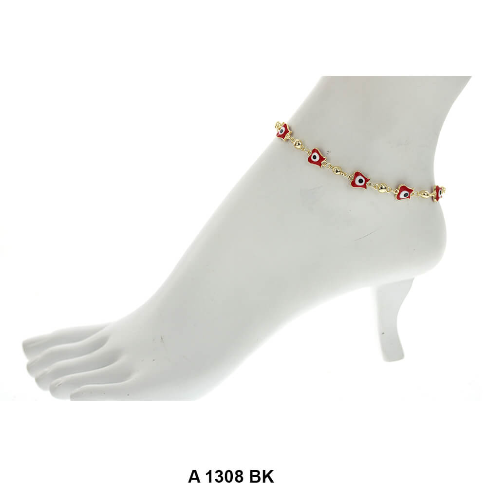 Purse Evil Eye Anklet A 1307 R