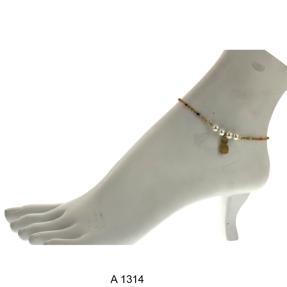 Stainless Steel Anklet A 1314