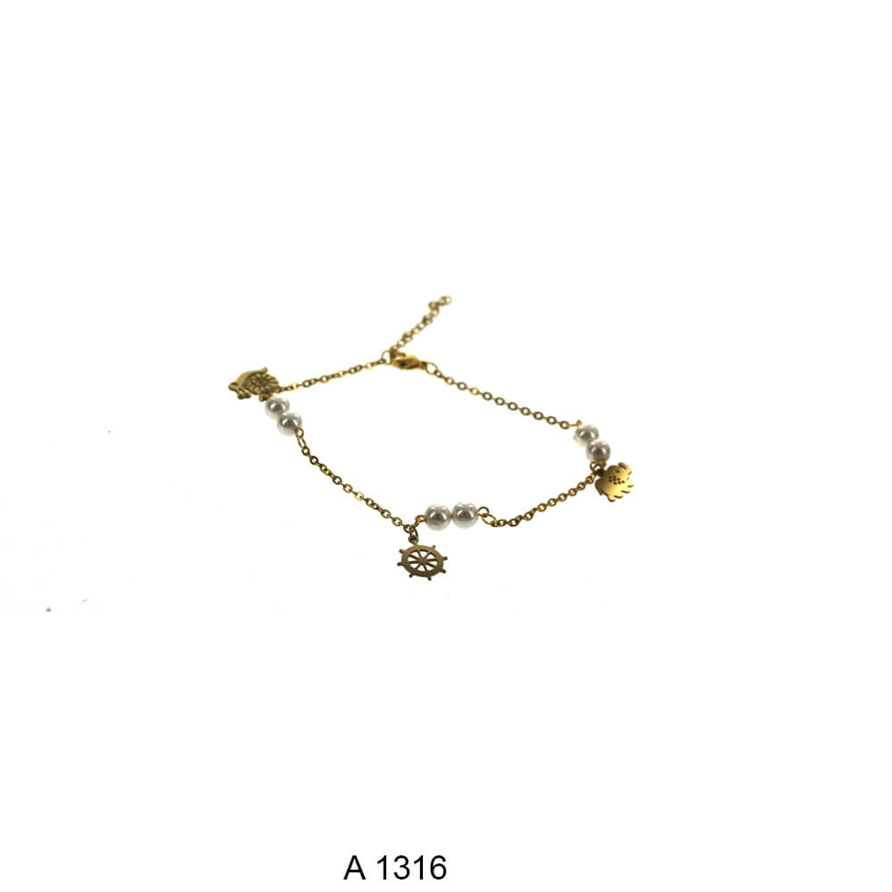 Stainless Steel Anklet A 1316