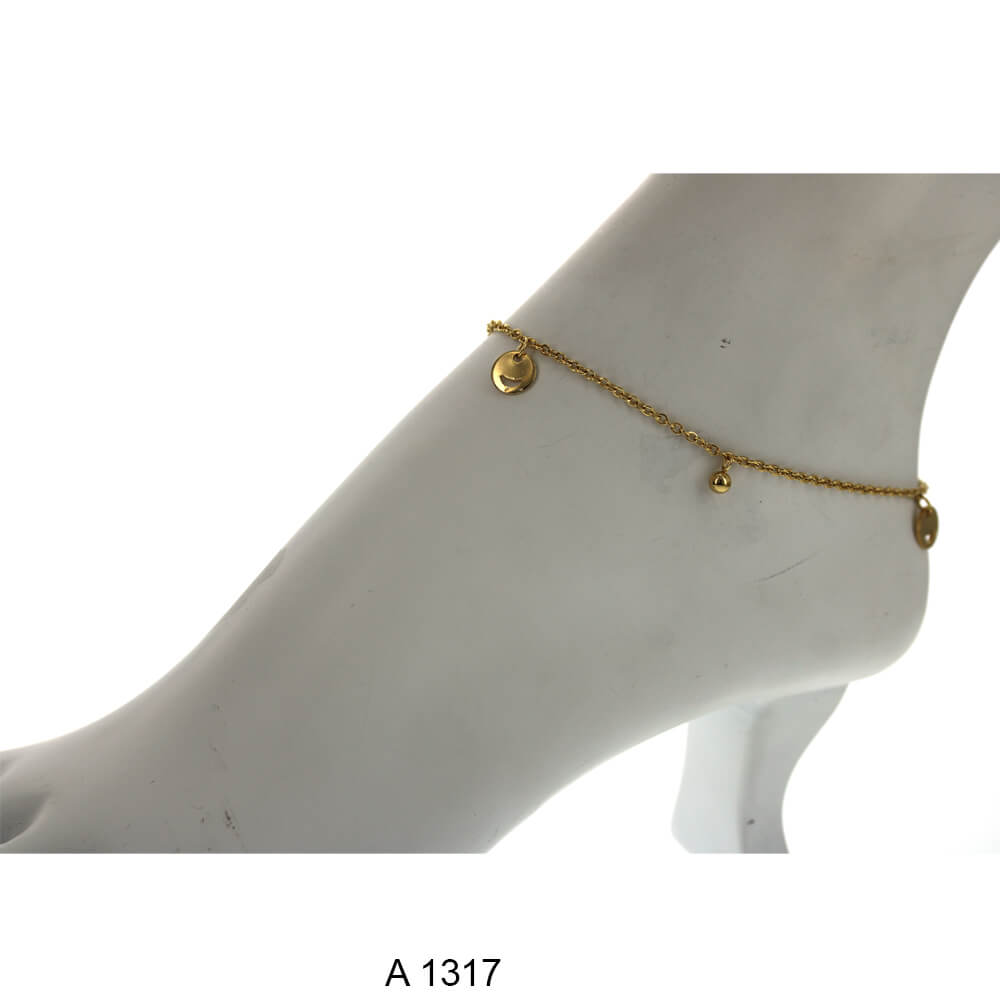 Stainless Steel Anklet A 1317