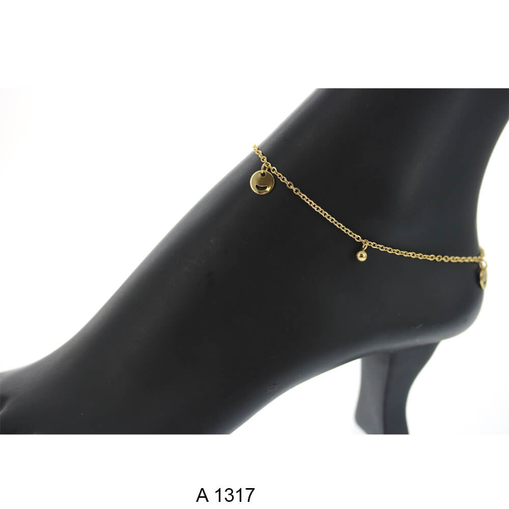 Stainless Steel Anklet A 1317