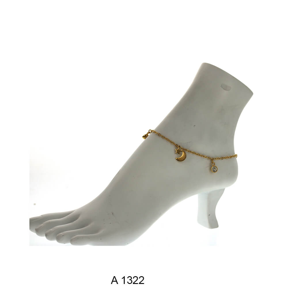 Stainless Steel Anklet A 1322