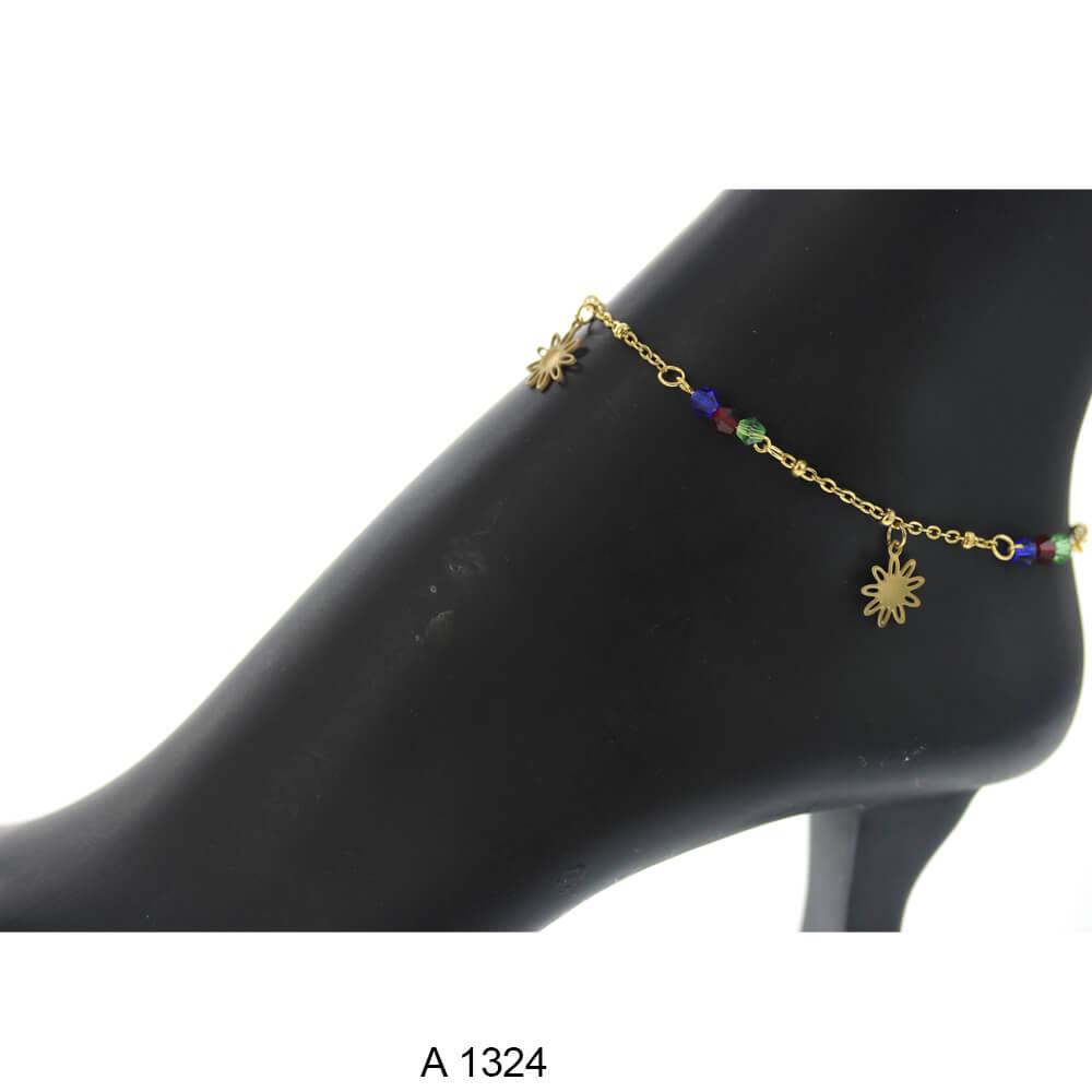 Stainless Steel Anklet A 1324