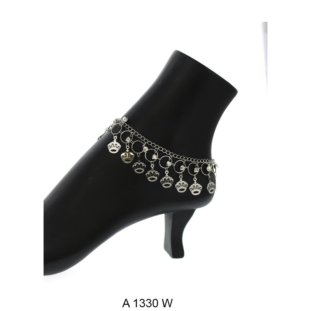 Charm Anklets A 1330 W