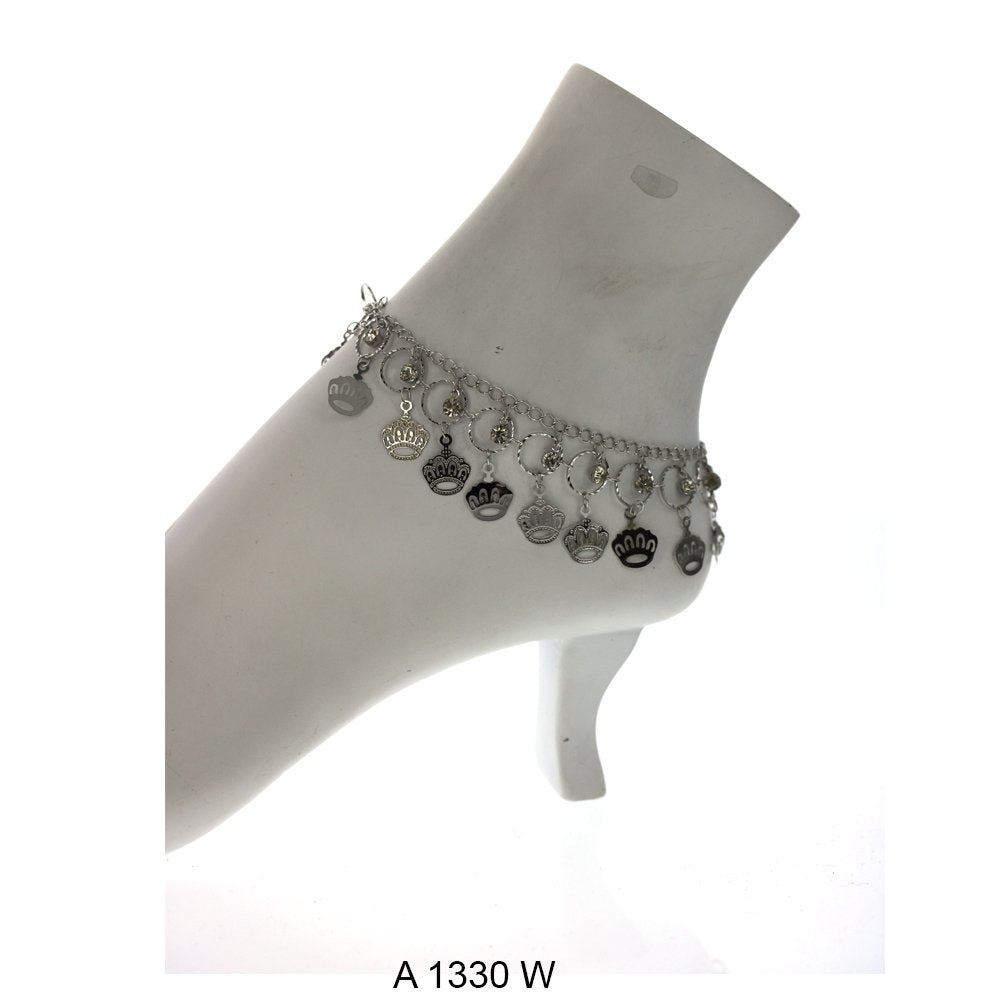 Charm Anklets A 1330 W