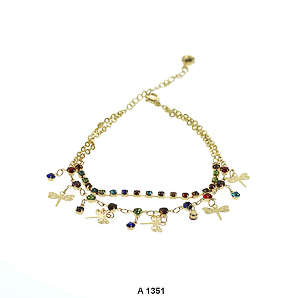 Dragonfly Anklets A 1351