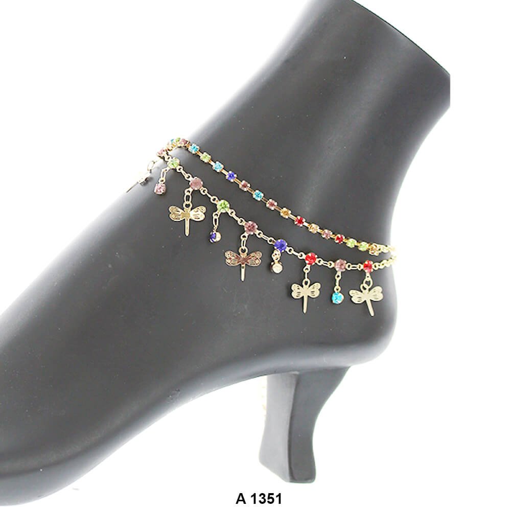 Dragonfly Anklets A 1351