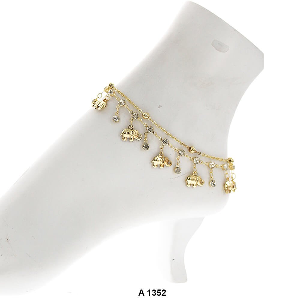 Elephant Anklets A 1352