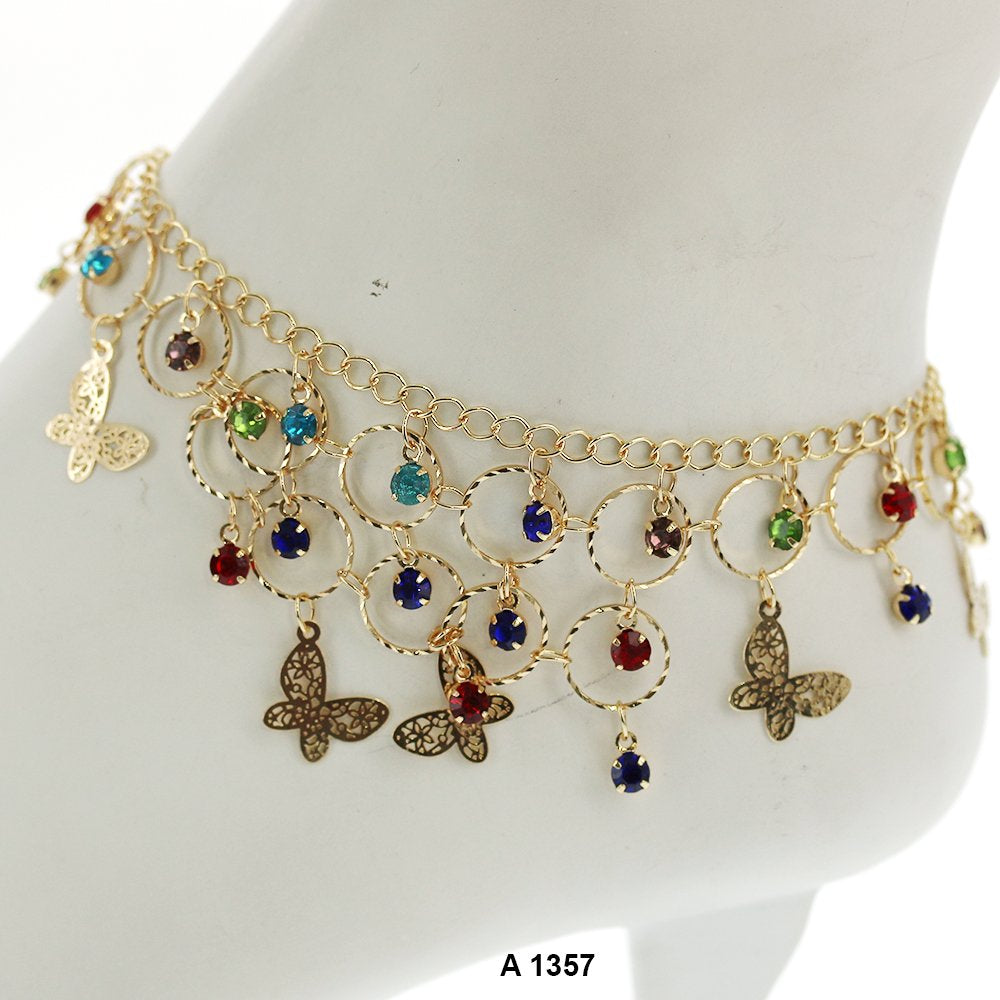 Butterfly Anklets A 1357