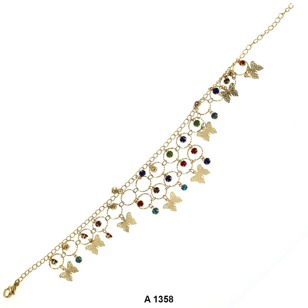 Heart Anklets A 1358