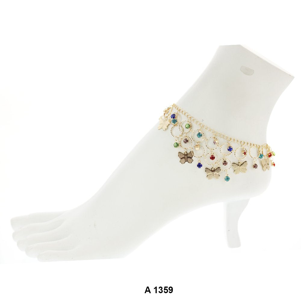 Butterfly Anklets A 1359