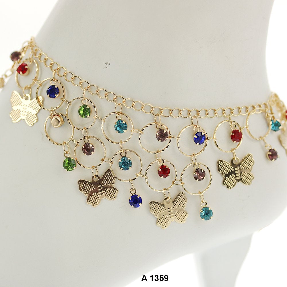 Butterfly Anklets A 1359