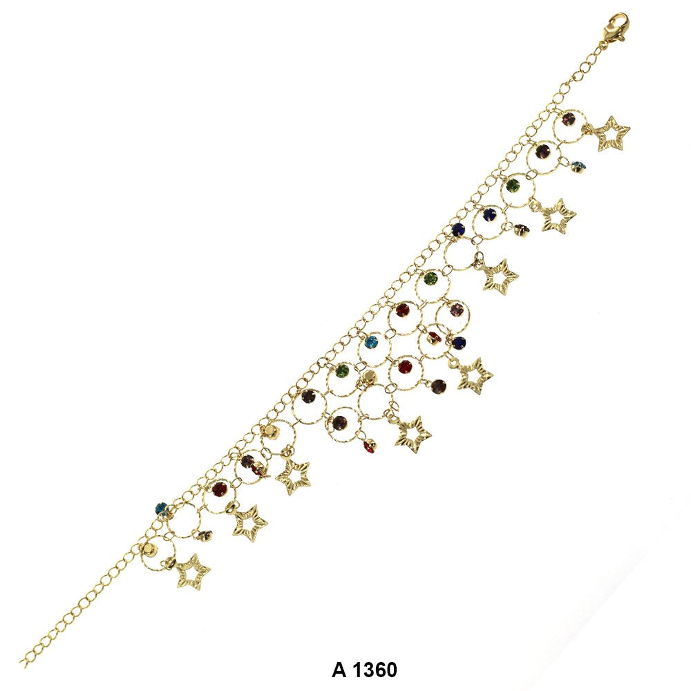 Star Anklets A 1360