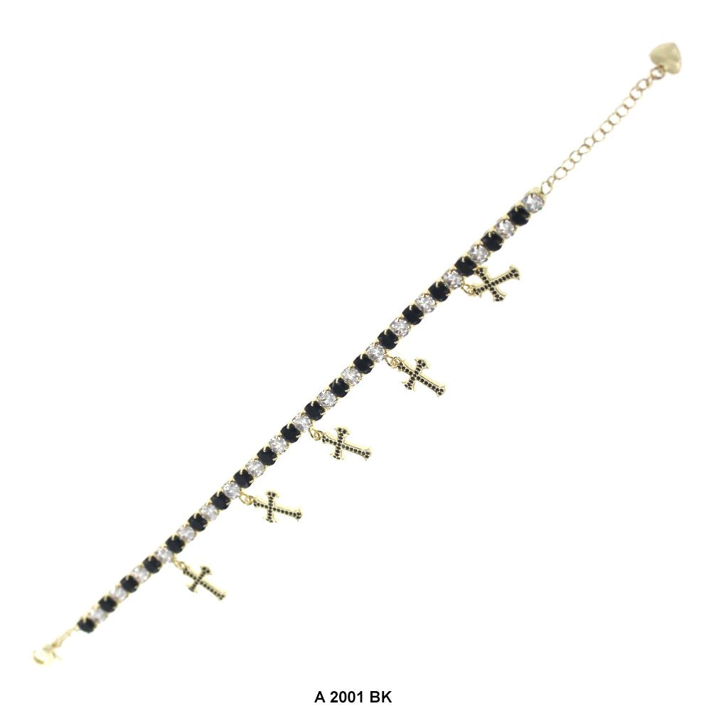 Tobilleras Cross Charm A 2001 BK