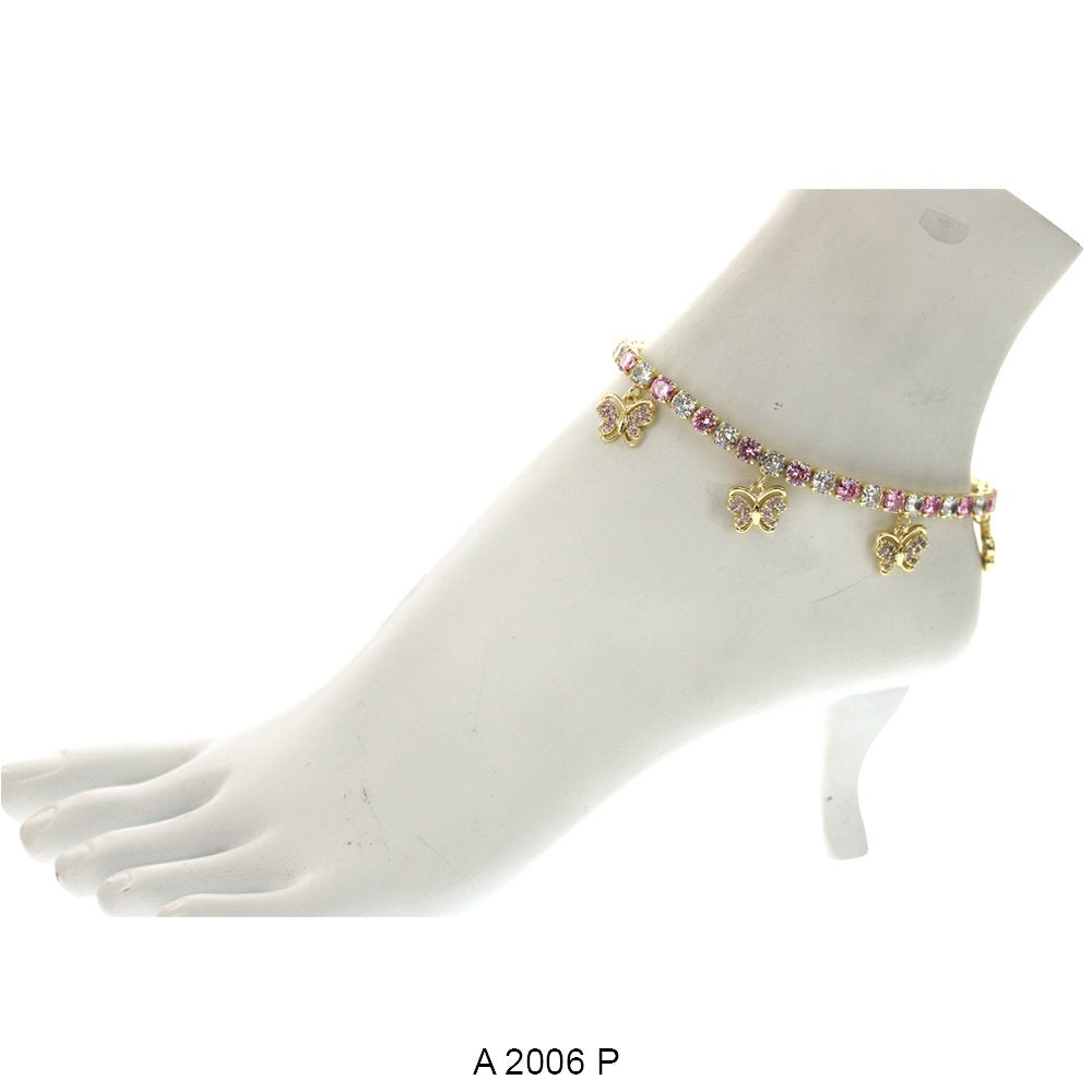 Butterfly Charm Anklets A 2006 P