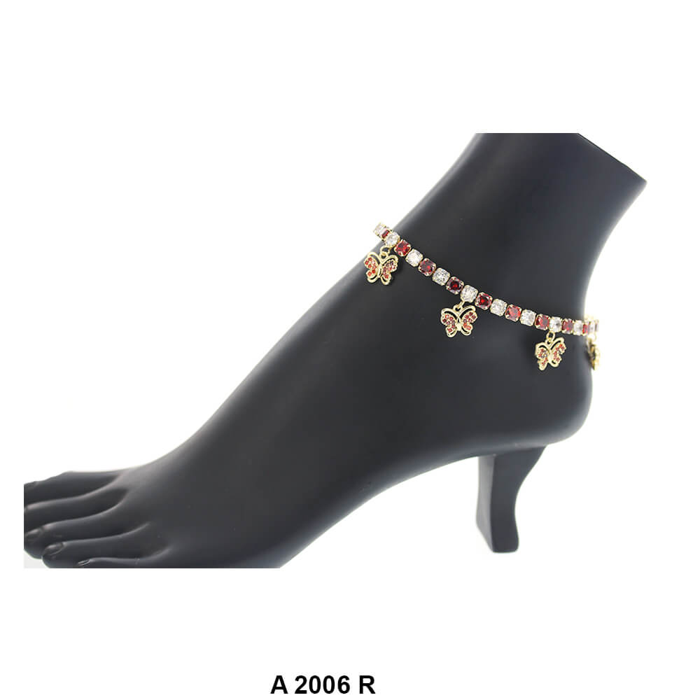 Butterfly Charm Anklets A 2006 R